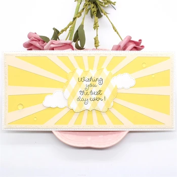 ZFPARTY Sunburst Background Slimline Metal Cutting Dies Stencils for Scrapbooking/photo album Decorative Embossing Paper Cards 
ZFPARTY Sunburst Background Slimline Metal Cutting Dies Stencils for Scrapbooking/photo album Decorative Embossing Paper Cards