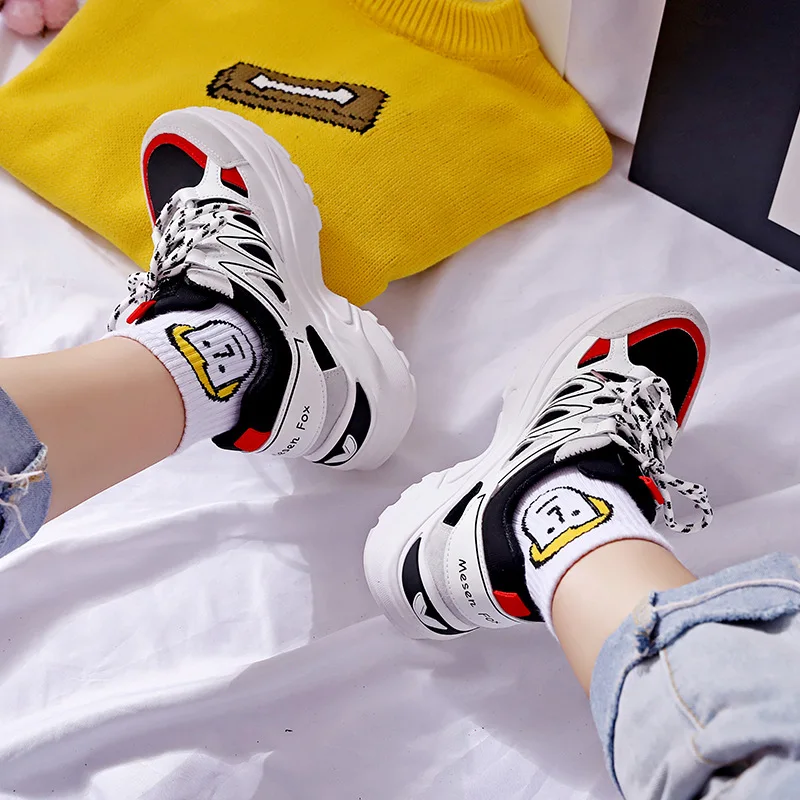 Winter 2019 New Style Dad Women's Shoes Korean-style Ulzzang Harajuku plus Velvet Versatile Network Red Fire Athletic Shoes
Winter 2019 New Style Dad Women's Shoes Korean-style Ulzzang Harajuku plus Velvet Versatile Network Red Fire Athletic Shoes