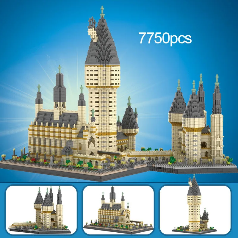 Building Blocks Mini 7750pcs Small Particle Harris Magic school Castle Potters famous building Friends Toys Gift for Children
Building Blocks Mini 7750pcs Small Particle Harris Magic school Castle Potters famous building Friends Toys Gift for Children