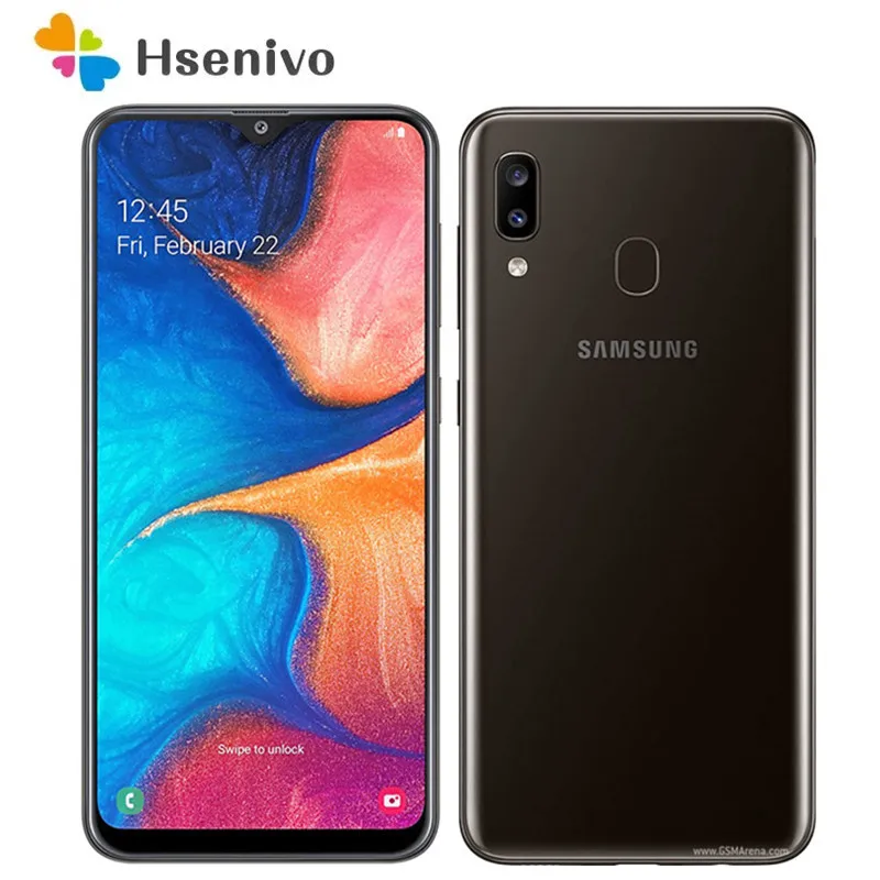Samsung Galaxy A20 A205F Восстановленный Оригинальный разблокированный A205FN A205GN A205W Android 13.0MP