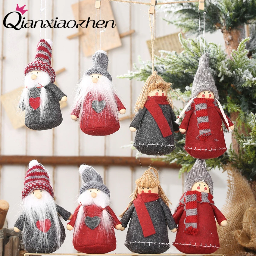 Qianxiaozhen 2 шт. кукла Рождественская елка подвесные Рождественские елочные украшения Рождественские украшения для дома
Qianxiaozhen 2 шт. кукла Рождественская елка подвесные Рождественские елочные украшения Рождественские украшения для дома
