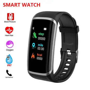 M8 Smart Bracelet Body Temperature Monitor Heart Rate Blood Pressure Health Monitor IP67 Waterproof Watch Bluetooth Band Watches
M8 Smart Bracelet Body Temperature Monitor Heart Rate Blood Pressure Health Monitor IP67 Waterproof Watch Bluetooth Band Watches