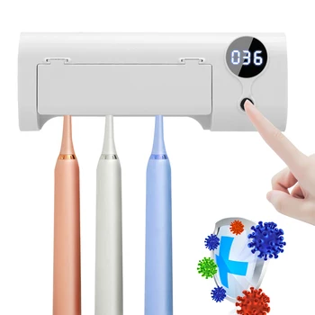 UV Ultraviolet Toothbrush Automatic Toothpaste Dispenser Sterilizer Toothbrush Holder 1 Set Sanitizer Sterilizer Cleaner
UV Ultraviolet Toothbrush Automatic Toothpaste Dispenser Sterilizer Toothbrush Holder 1 Set Sanitizer Sterilizer Cleaner