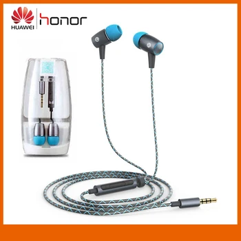 

Original Huawei Honor earphones AM12 Plus with mic Three Keys Drive-By-Wire 3.5 mm Headset Jack For Huawei Honor Phones
