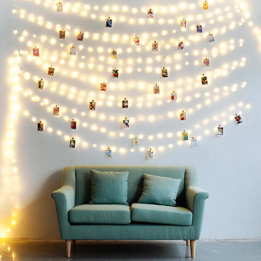 Photo Clip USB Festoon Led String Fairy Lights Battery Operated Garland New Year's Party Christmas Decorations for Home
Photo Clip USB Festoon Led String Fairy Lights Battery Operated Garland New Year's Party Christmas Decorations for Home