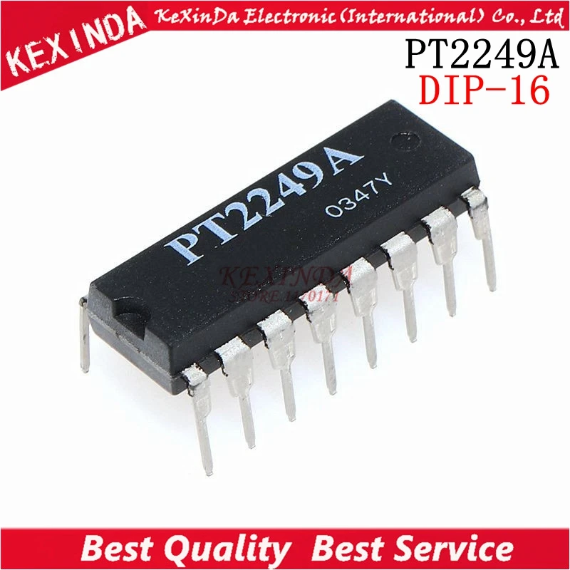 PT2249A PT2249 DIP-16 IC 10 шт./лот бесплатная доставка | Электронные компоненты и