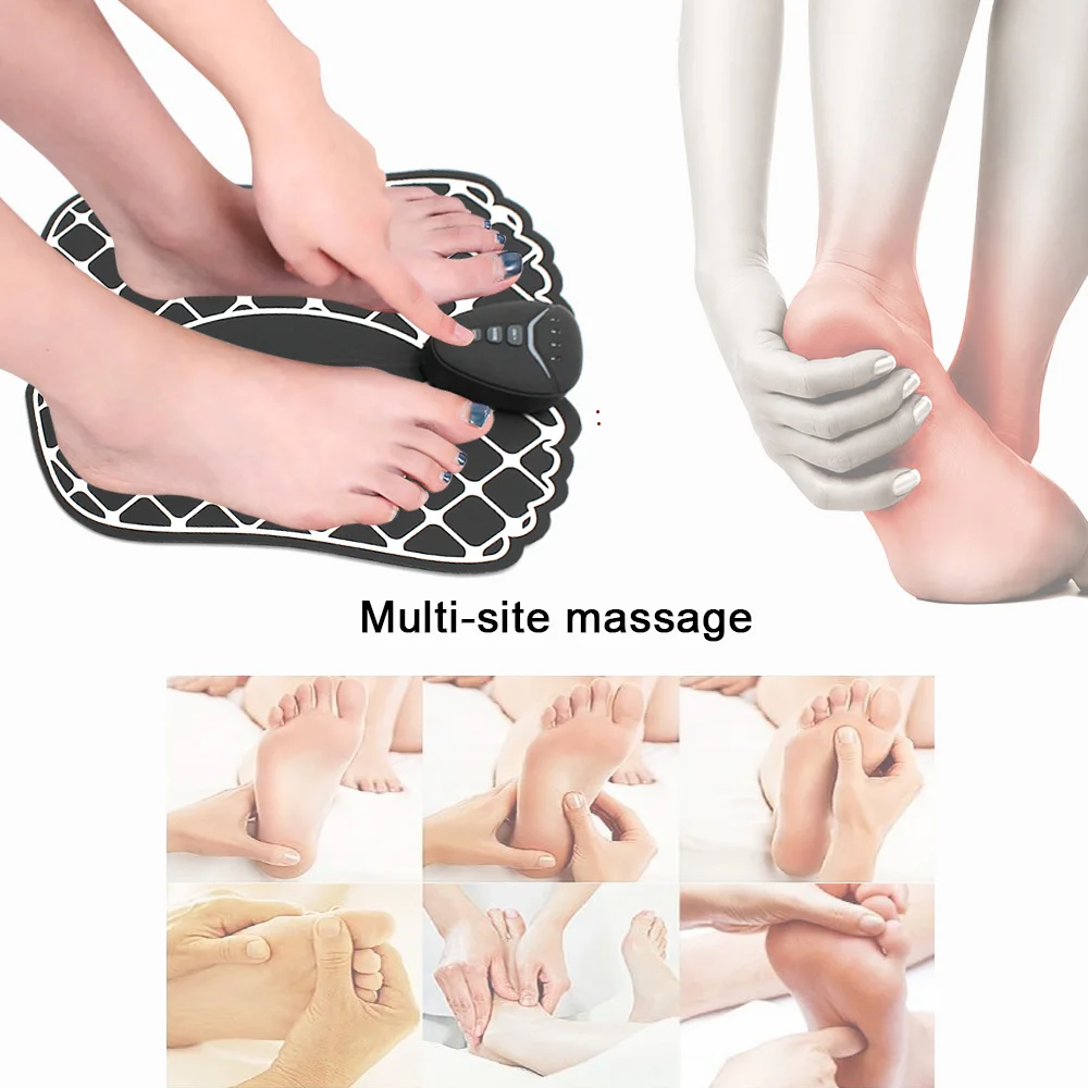 Multi-function ems Foot Massager Physiotherapy Acupuncture Pulse Massage Electric Machine Fatigue Reduction Health Care Tools
Multi-function ems Foot Massager Physiotherapy Acupuncture Pulse Massage Electric Machine Fatigue Reduction Health Care Tools