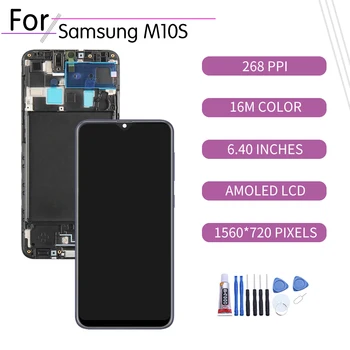 6.4"ORIGINAL For SAMSUNG Galaxy M10s LCD Touch Screen Digitizer Assembly For Samsung M10s Display with Frame Replacement SM-M107
6.4"ORIGINAL For SAMSUNG Galaxy M10s LCD Touch Screen Digitizer Assembly For Samsung M10s Display with Frame Replacement SM-M107
