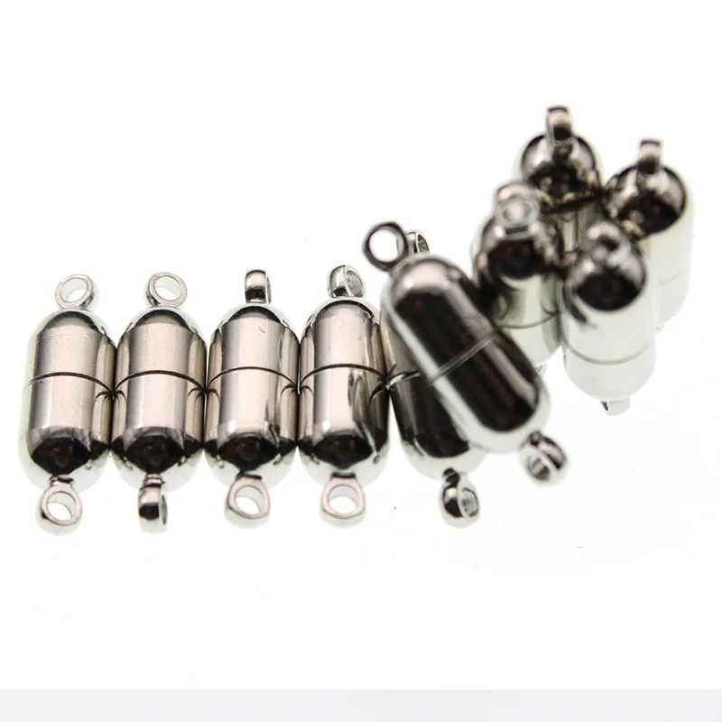10pcs Round Magnetic Clasps Fit Bracelet Necklace Silver Color End Clasp Connectors For Diy Jewelry Making Z650
10pcs Round Magnetic Clasps Fit Bracelet Necklace Silver Color End Clasp Connectors For Diy Jewelry Making Z650