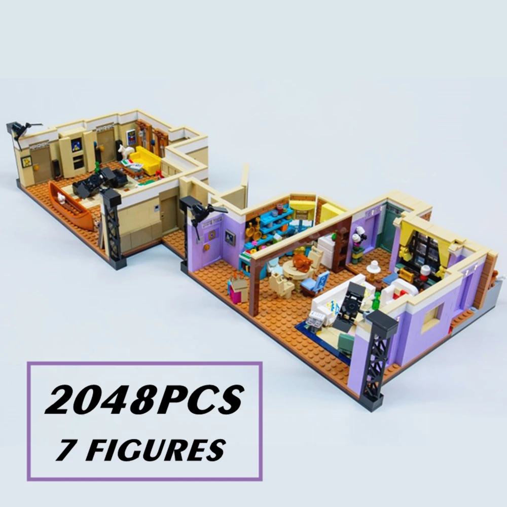 New American TV Drama Central Perk Cafe Friends Classic Big Model Toys Bang 10292 21319 Building Block Bricks Toy Gift Kid | Игрушки и