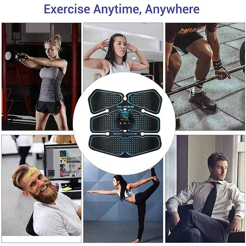 Abdominal Muscle Stimulator Trainer EMS Abs Fitness Equipment Training Gear Muscles Electrostimulator Toner Exercise At Home Gym
Abdominal Muscle Stimulator Trainer EMS Abs Fitness Equipment Training Gear Muscles Electrostimulator Toner Exercise At Home Gym