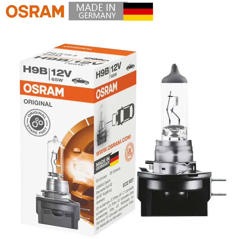 OSRAM оригинальный H9B Стандартный Авто фара Замена автомобильная лампа OEM 12V 65W 3200K