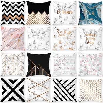 Brief Geometric Marble Sofa Decorative Cushion Cover Pillow Pillowcase Polyester 45*45 Throw Pillow Home Decor Pillowcover 40596
Brief Geometric Marble Sofa Decorative Cushion Cover Pillow Pillowcase Polyester 45*45 Throw Pillow Home Decor Pillowcover 40596