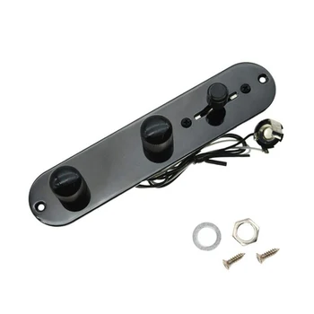 Tele Guitar Control Plate 3 Way Switch Loaded Chrome Plated Metal Prewired Tele Guitar Control Plate For Tele Guitar Parts
Tele Guitar Control Plate 3 Way Switch Loaded Chrome Plated Metal Prewired Tele Guitar Control Plate For Tele Guitar Parts