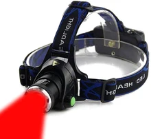 D2 670nM Red Beam Light Headlamp Hunting Zoomable LED Headlight 3 Lighting Modes Water Resistant Running Camping Hiking Reading
D2 670nM Red Beam Light Headlamp Hunting Zoomable LED Headlight 3 Lighting Modes Water Resistant Running Camping Hiking Reading