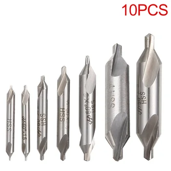 10Pcs/Set Center Drill Chamfering Positioning 60 Degree High Speed Steel Countersink Bits 1/1.5/2/2.5/3/4/5mm For Hole Machining
10Pcs/Set Center Drill Chamfering Positioning 60 Degree High Speed Steel Countersink Bits 1/1.5/2/2.5/3/4/5mm For Hole Machining