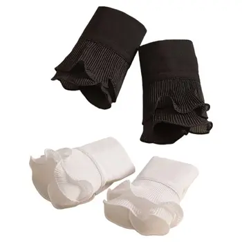 Detachable Shirt Pleated Flare Sleeve False Cuffs Solid Color Pleated Layered Wristband Decorative Women Clothing Accessory
Detachable Shirt Pleated Flare Sleeve False Cuffs Solid Color Pleated Layered Wristband Decorative Women Clothing Accessory