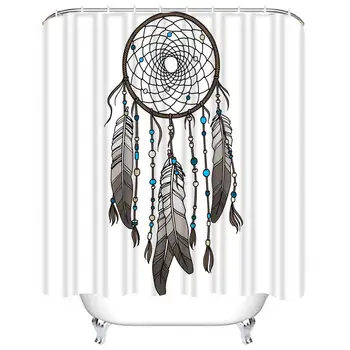 Shower Curtain Set Dreamcatcher Native Dream Catcher Symbol America Bead Bathroom Decor Set with 12 Hooks 72X78
Shower Curtain Set Dreamcatcher Native Dream Catcher Symbol America Bead Bathroom Decor Set with 12 Hooks 72X78