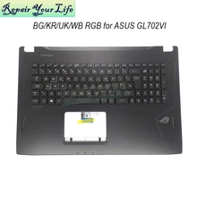 UK Croatian Bulgarian Korean RGB backlit keyboard for Asus ROG GL702 Strix GL702VI laptop parts palmrest 32A0211 13NB0G91AP0211
UK Croatian Bulgarian Korean RGB backlit keyboard for Asus ROG GL702 Strix GL702VI laptop parts palmrest 32A0211 13NB0G91AP0211