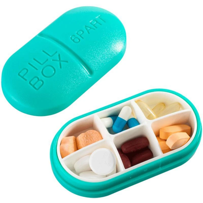 Frosted 4/6 grid Pill Medicine Box kit Holder Storage Organizer Container Case Pill Box Home Portable Supplies
Frosted 4/6 grid Pill Medicine Box kit Holder Storage Organizer Container Case Pill Box Home Portable Supplies
