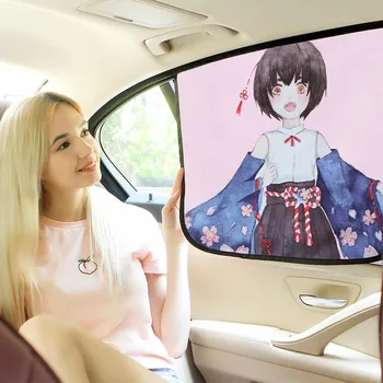 Anime Side Window Sunshades Car Sunshade Sun Protection Insulation Double Layer Sun Block Automatic Magnetic Stretch 2020NEW Hot
Anime Side Window Sunshades Car Sunshade Sun Protection Insulation Double Layer Sun Block Automatic Magnetic Stretch 2020NEW Hot