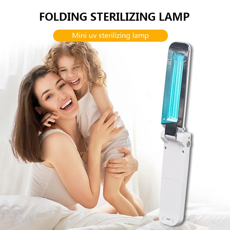 Useful Ultraviolet Disinfection Lamp Sterilization Lamp UVC Handheld Folding USB Disinfection Germicidal Flashlight
Useful Ultraviolet Disinfection Lamp Sterilization Lamp UVC Handheld Folding USB Disinfection Germicidal Flashlight