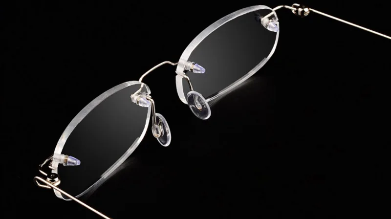 Bezramkowe Ultralekkie Okulary dla Kobiet Mężczyzn -1,0 -1,5 -2 -2,5 -3 -3,5 -4,0 14 H33f538692fdd45b4b03d50d5fd995552Y