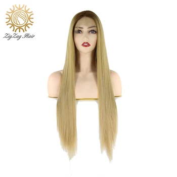 ZigZag Ombre Brown #4/#27 Middle Part Synthetic Lace Front Wig for Black Women Daily Wear Straight Heat Resistant Fiber Hair
ZigZag Ombre Brown #4/#27 Middle Part Synthetic Lace Front Wig for Black Women Daily Wear Straight Heat Resistant Fiber Hair