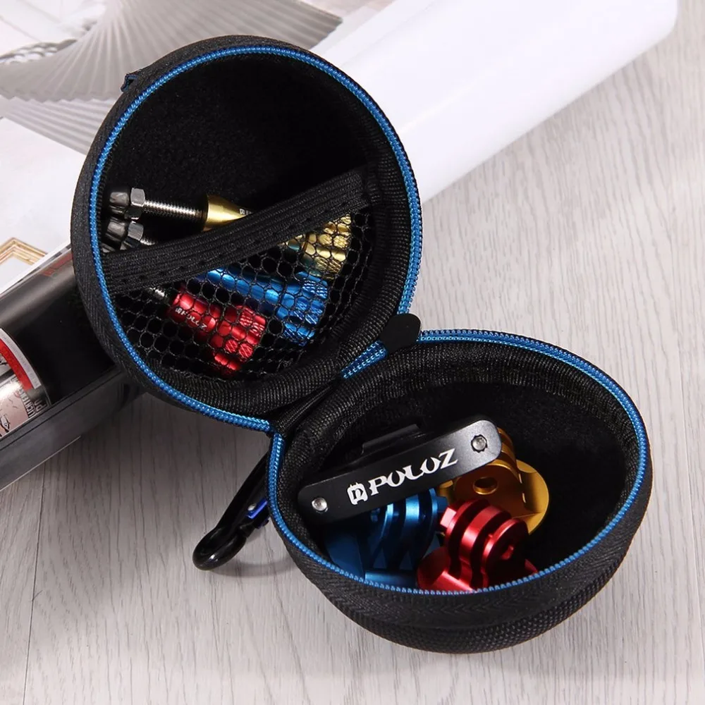 Round charger cable Earphone bag stocker Mini Storage Case Box for GoPro HERO5 4 Session storage Bag Camera Photo Accessories
Round charger cable Earphone bag stocker Mini Storage Case Box for GoPro HERO5 4 Session storage Bag Camera Photo Accessories