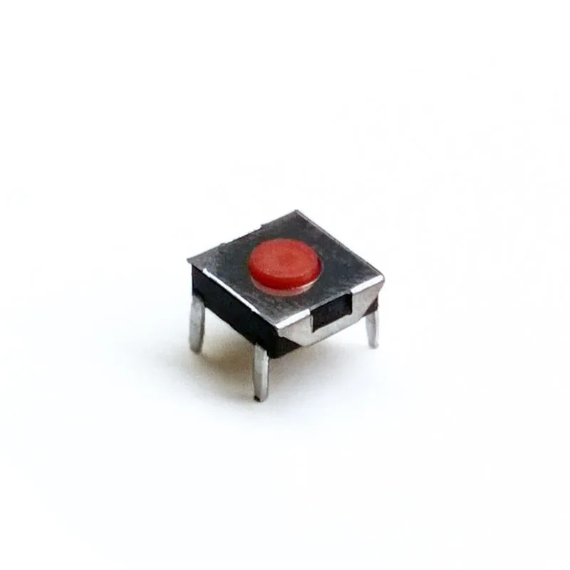 200 шт 500 6 2*6 2*2 5 4Pin DIP 12V 0.5A кнопочный переключатель Микро тактильный такт прямой