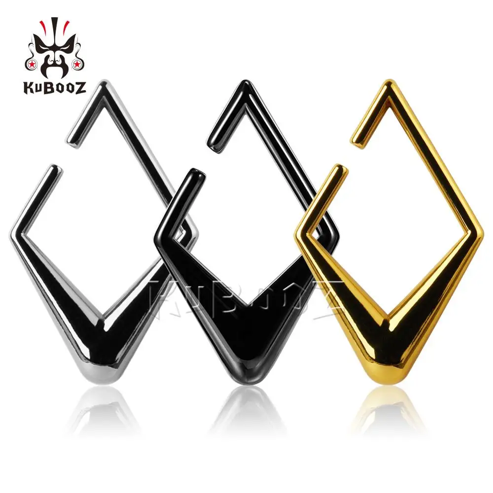 KUBOOZ Heavy Ear Piercing Ring Studs Gauges Stretcher Stainless Steel Body Jewelry Earring Expander Fashion Gift For Women
KUBOOZ Heavy Ear Piercing Ring Studs Gauges Stretcher Stainless Steel Body Jewelry Earring Expander Fashion Gift For Women
