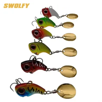 SWOLFY New Metal Mini VIB With Spoon Fishing Lure 10g14g17g23g 3cm Fishing Tackle Pin Crankbait Vibration Spinner Sinking Bait
SWOLFY New Metal Mini VIB With Spoon Fishing Lure 10g14g17g23g 3cm Fishing Tackle Pin Crankbait Vibration Spinner Sinking Bait