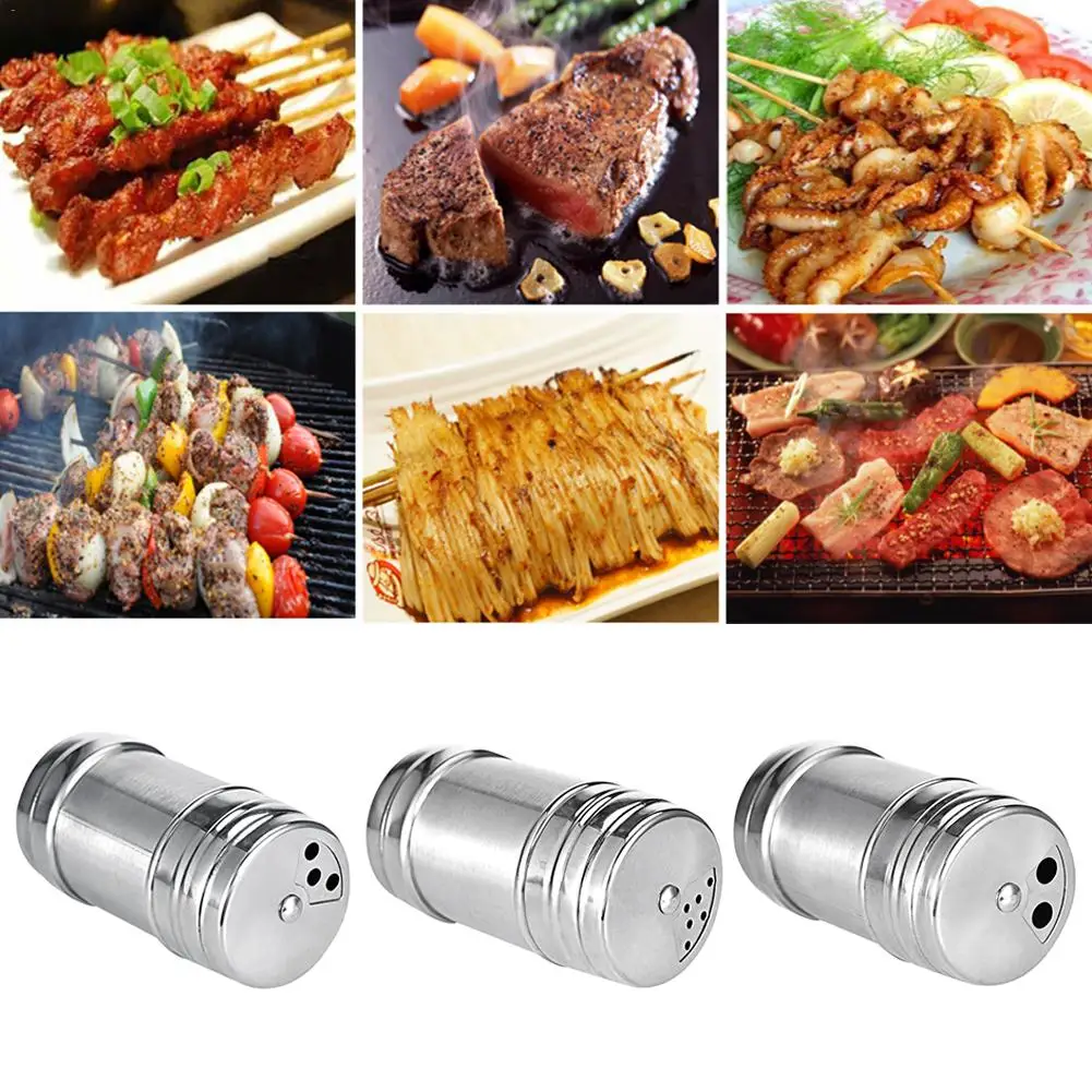 Home Kitchen Seasoning Storage Tank Multi-function Stainless Steel Rotating Seasoning Jar Rotating Bottle Set
Home Kitchen Seasoning Storage Tank Multi-function Stainless Steel Rotating Seasoning Jar Rotating Bottle Set
