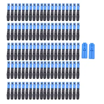 100pcs SC/PC Optical Connector Embedded Type Cold Optical Fiber Fast Connector for 2x3mm Fiber 2020
100pcs SC/PC Optical Connector Embedded Type Cold Optical Fiber Fast Connector for 2x3mm Fiber 2020