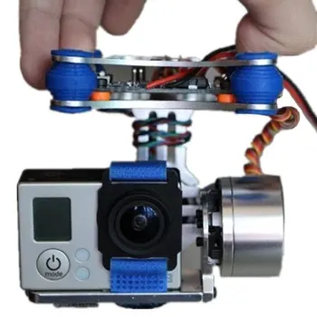 FPV 2 Axis Brushless Gimbal with Controller for RC Multirotor Drone FPV Racing DJI Phantom GoPro 3
FPV 2 Axis Brushless Gimbal with Controller for RC Multirotor Drone FPV Racing DJI Phantom GoPro 3