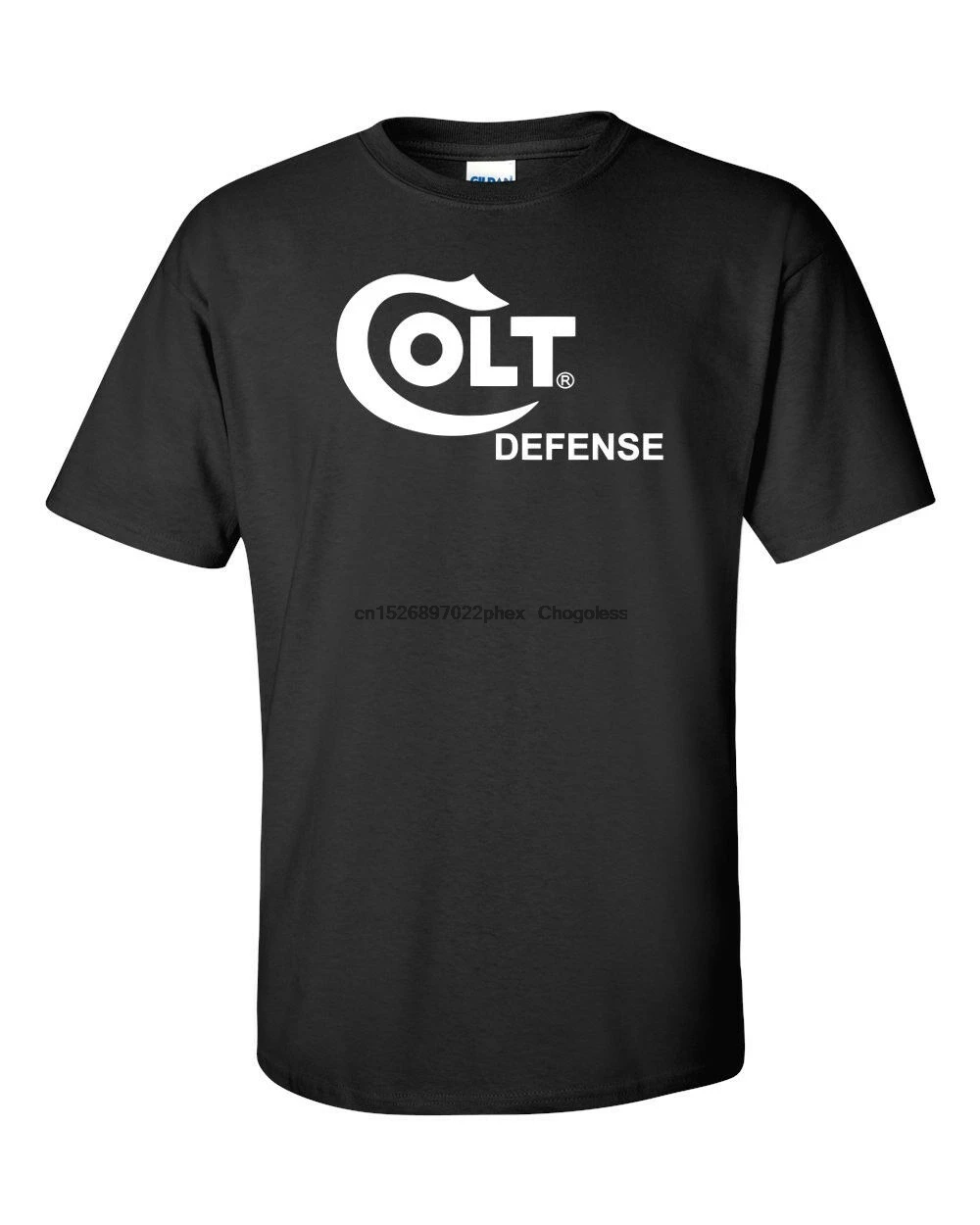Футболка с белым логотипом Colt для защиты футболка бренда Gun оружия винтовки |