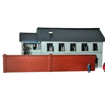 1:87 HO Scale Train Model Red Wall Sand Table Architectural Model Material (No Figures And Other Accessories) - Red 
1:87 HO Scale Train Model Red Wall Sand Table Architectural Model Material (No Figures And Other Accessories) - Red