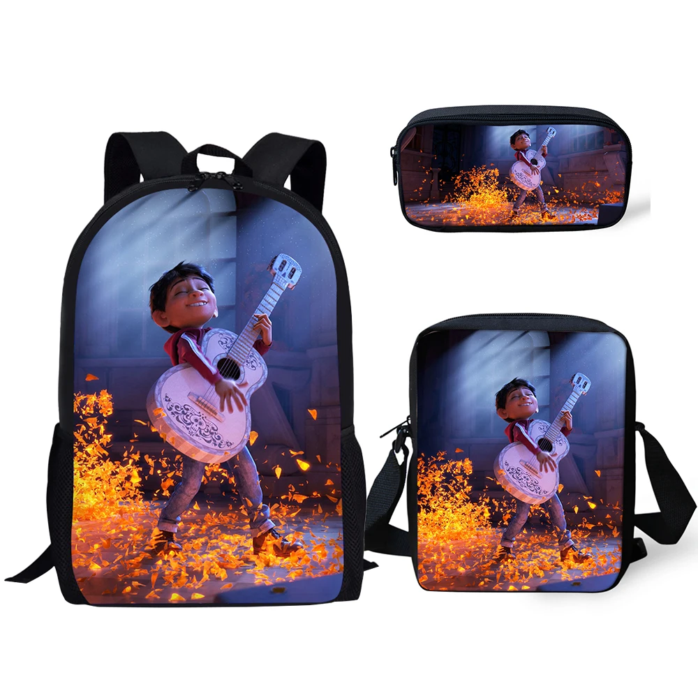 HaoYun 3PCs/Set Children Backpack COCO Pattern Kids School Bags Music Skull Print Teenagers Book-Bag Mochila Rucksack Travel Bag
HaoYun 3PCs/Set Children Backpack COCO Pattern Kids School Bags Music Skull Print Teenagers Book-Bag Mochila Rucksack Travel Bag