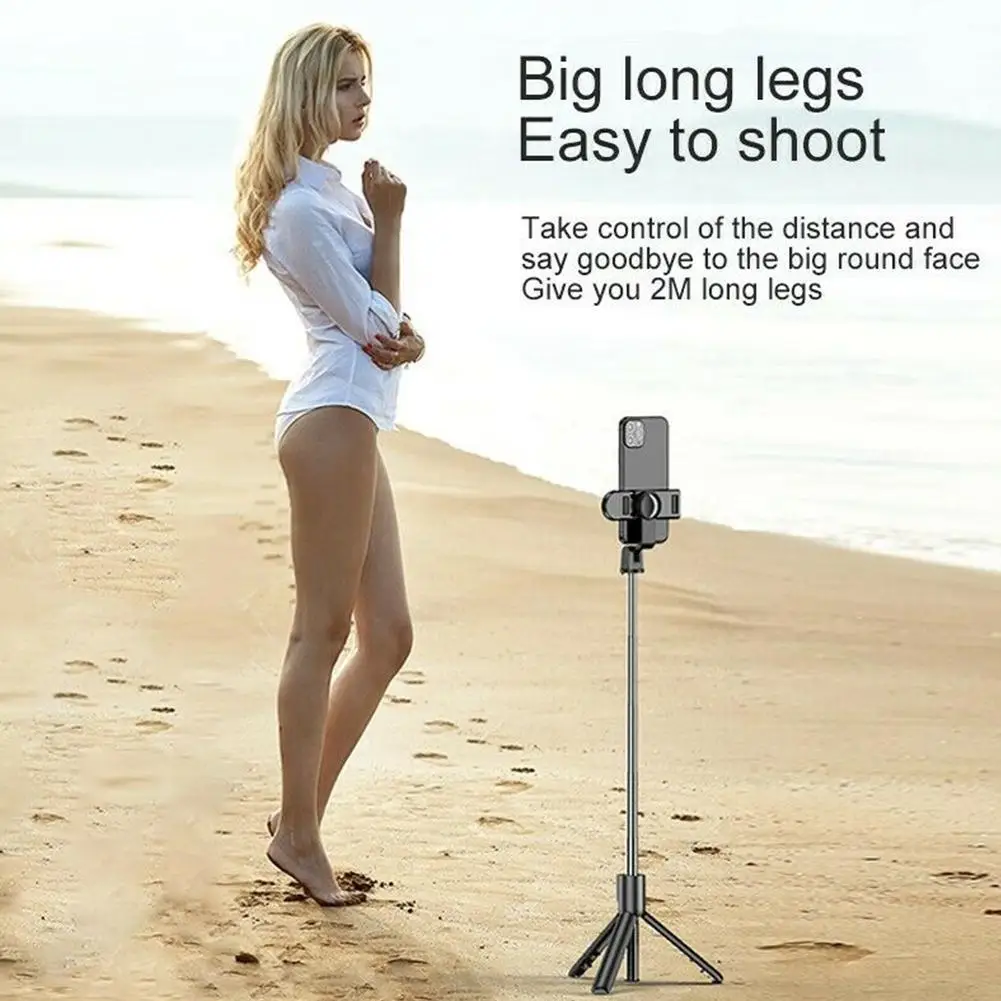 1PC Wireless Bluetooth Selfie Stick 3 in 1 Extendable Monopod Mini Tripod With Shutter selfie Remote palo Handheld G2T9
1PC Wireless Bluetooth Selfie Stick 3 in 1 Extendable Monopod Mini Tripod With Shutter selfie Remote palo Handheld G2T9