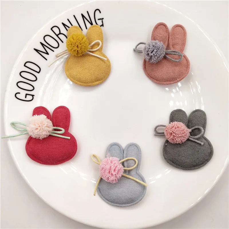 100pcs/lot 3.5*4.4cm Felt Rabbit Head Pads Patches Appliques for Craft Clothes Sewing Supewing Supplies DIY Hair Accessories
100pcs/lot 3.5*4.4cm Felt Rabbit Head Pads Patches Appliques for Craft Clothes Sewing Supewing Supplies DIY Hair Accessories