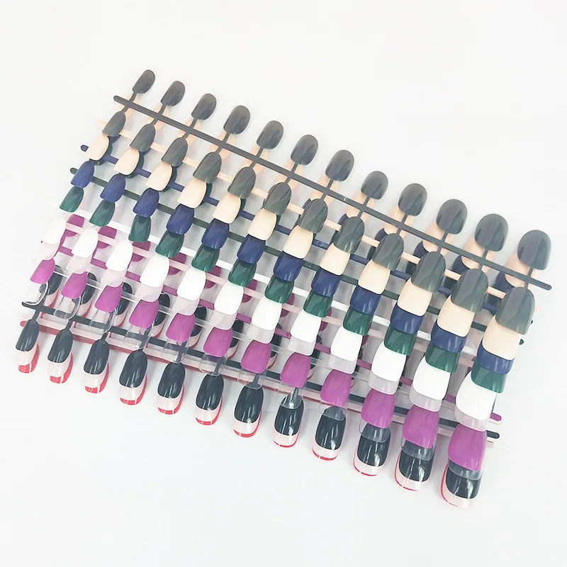 2020 New Style Nail Beauty Product Breathable Easy to Fit Seemless Fake Nails Simple Nude Nail Art Supplies 24Pcs
2020 New Style Nail Beauty Product Breathable Easy to Fit Seemless Fake Nails Simple Nude Nail Art Supplies 24Pcs