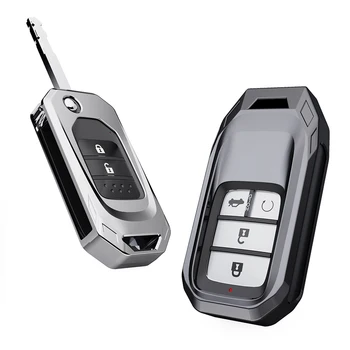 Key Shell Case Cover Zinc Alloy Remote Keychain For Honda Civic CRV Pilot Jazz Odyssey Accord 2013-2017 Car Key Protection Cover 
Key Shell Case Cover Zinc Alloy Remote Keychain For Honda Civic CRV Pilot Jazz Odyssey Accord 2013-2017 Car Key Protection Cover