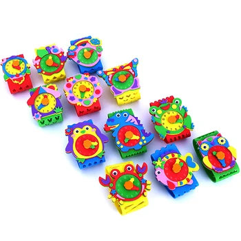 1PC New DIY 3D EVA Foam Craft Sticker Handmade Watch Clock Learning Kids Kindergarten Educative Games New Toys
1PC New DIY 3D EVA Foam Craft Sticker Handmade Watch Clock Learning Kids Kindergarten Educative Games New Toys