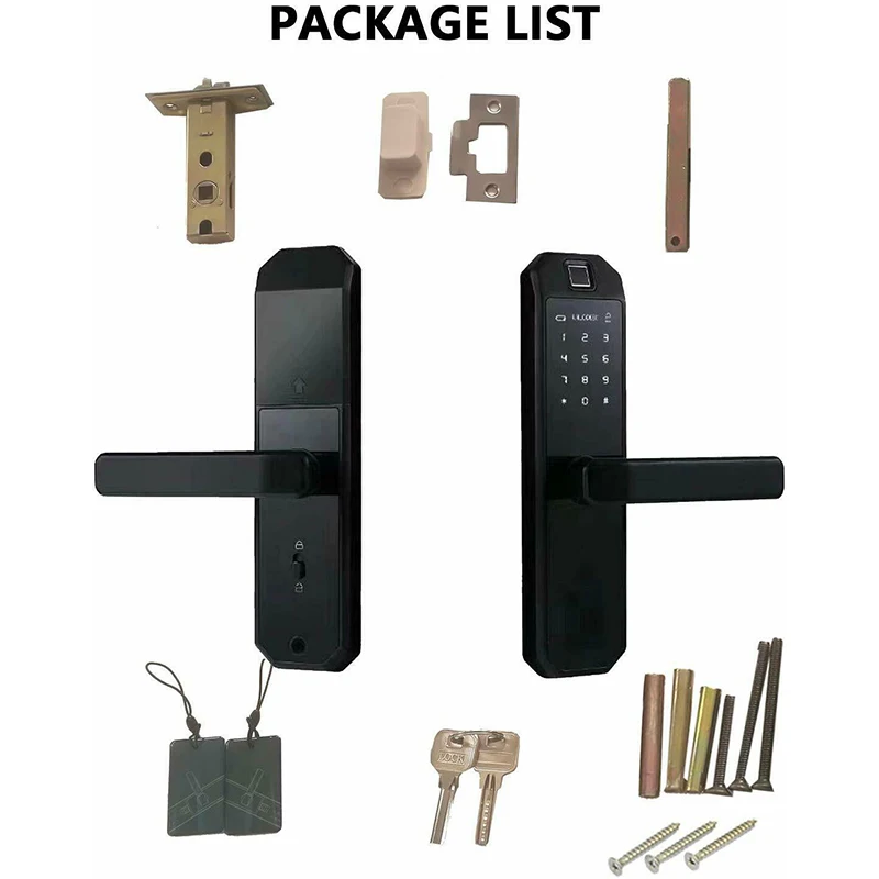 Fingerprint Door Lock Security Intelligent Smart Lock Electronic Password Door Lock Electronic Hotels Home Office
Fingerprint Door Lock Security Intelligent Smart Lock Electronic Password Door Lock Electronic Hotels Home Office
