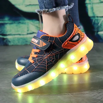 Led luminous Spiderman Kids Shoes For Boys Girls Sneakers Luminous Children Sneaker Toddler Baby Boys Shoes Children Shoes
Led luminous Spiderman Kids Shoes For Boys Girls Sneakers Luminous Children Sneaker Toddler Baby Boys Shoes Children Shoes
