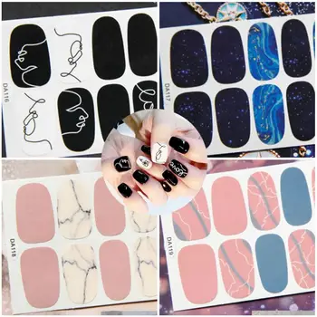 14 tips Nail Sticker Nail Polish Sticker Multicolor Design Nail Polish Print Applique Transfer Slider DIY Manicure Decoration
14 tips Nail Sticker Nail Polish Sticker Multicolor Design Nail Polish Print Applique Transfer Slider DIY Manicure Decoration