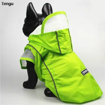 Fluorescent color moisture-proof and waterproof pet raincoat jacket with hat suit suitable for cats on rainy days dog cloak
Fluorescent color moisture-proof and waterproof pet raincoat jacket with hat suit suitable for cats on rainy days dog cloak