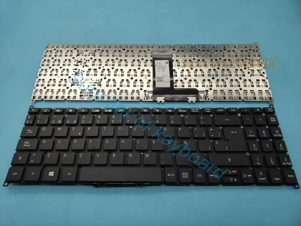 Новинка для Acer Swift 3 SF315-41G SF315-51G SF315-52G SF315-54G Латиноамериканская клавиатура с испанской раскладкой
Новинка для Acer Swift 3 SF315-41G SF315-51G SF315-52G SF315-54G Латиноамериканская клавиатура с испанской раскладкой