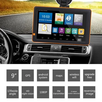 Voiture GPS navigateur "9" poucesDVR gps Android quad-core1G +16G voiture GPS navigation FM Sat Na AV-INWIFI FM ensemble émette
Voiture GPS navigateur "9" poucesDVR gps Android quad-core1G +16G voiture GPS navigation FM Sat Na AV-INWIFI FM ensemble émette