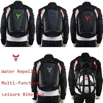 Motorcycle Helmet Backpack Waterproof Cycling Both Shoulders Backpack Locomotive Package Leisure Time Travelling Bag 
Motorcycle Helmet Backpack Waterproof Cycling Both Shoulders Backpack Locomotive Package Leisure Time Travelling Bag